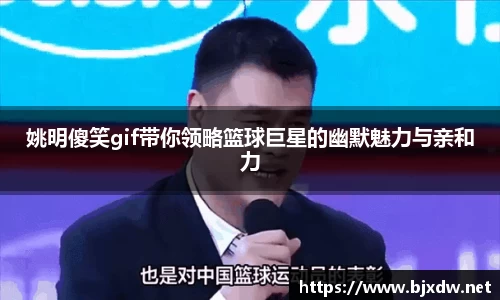 姚明傻笑gif带你领略篮球巨星的幽默魅力与亲和力