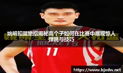 姚明扣篮绝招揭秘高个子如何在比赛中展现惊人弹跳与技巧